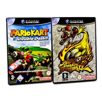 2 Gamecube Spiele Mario Kart - Double Dash + Mario Smash...