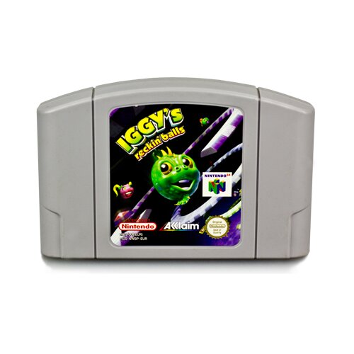 N64 Spiel Iggy`s Reckin Balls