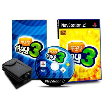 PS2 Spiel EYE TOY - EYETOY PLAY 3 MIT KAMERA
