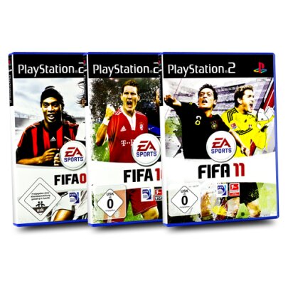 PlayStation 2 FIFA Spiele Bundle : FIFA 09 + FIFA 10 +...