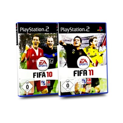 PlayStation 2 FIFA Spiele Bundle : FIFA 10 / 2010 + FIFA...