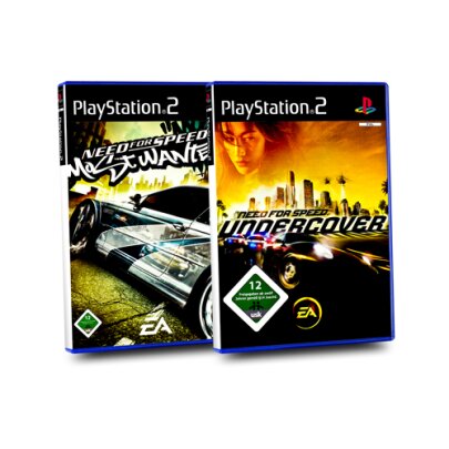 2 PlayStation 2 Spiele : NEED FOR SPEED MOST WANTED +...