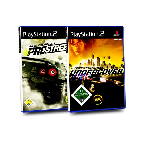 2 PlayStation 2 Spiele : NEED FOR SPEED PRO STREET + NEED FOR SPEED UNDERCOVER