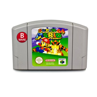N64 Spiel SUPER MARIO 64 (B-Ware) #002B