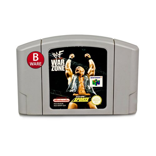 N64 Spiel WWF WARZONE WRESTLING (B - Ware) #107B
