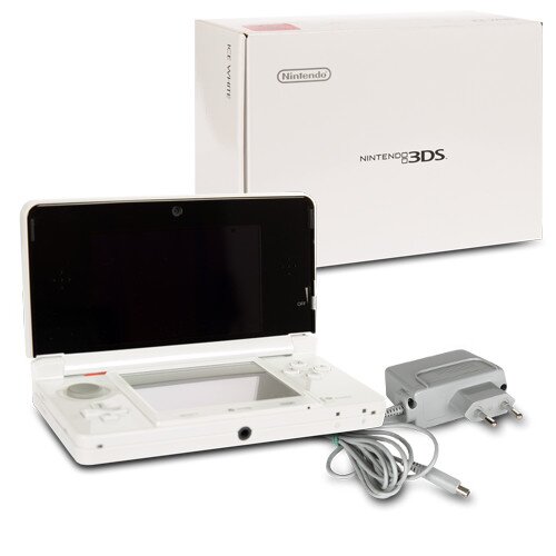 Nintendo 3DS Konsole in Schneeweiss in OVP + Anl + Ladekabel #5D