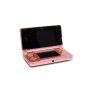 Nintendo 3DS Konsole in Coral Pink / Korallen Rosa + Ladekabel #2C