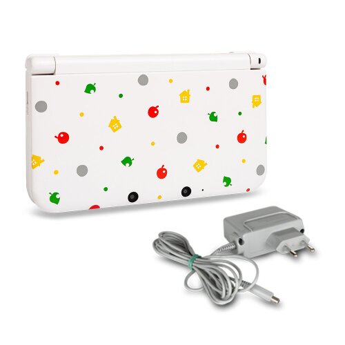 Nintendo 3DS XL Konsole in Weiss - Animal Crossing New Leaf Special Edition mit Ladekabel #17A