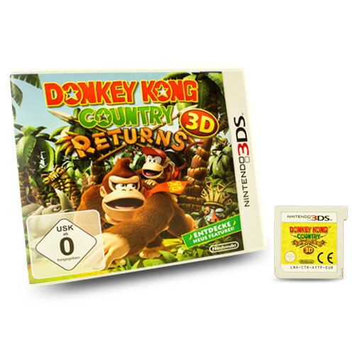 3DS Spiel Donkey Kong Country Returns 3D