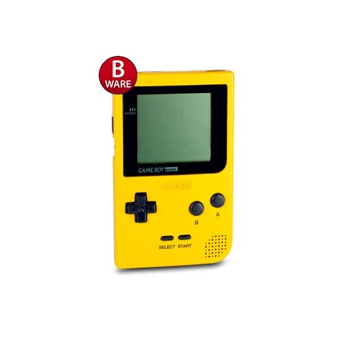Gameboy Pocket Konsole in Gelb / Yellow #21B