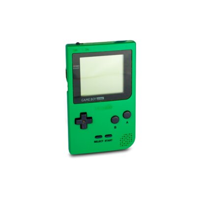 Gameboy Pocket Konsole in Grün / Green #22A