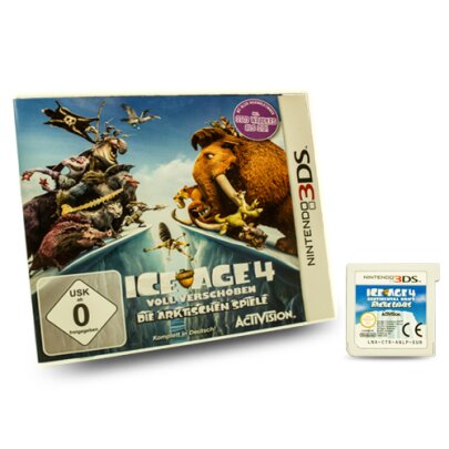 3DS Spiel Ice Age 4 - Voll Verschoben