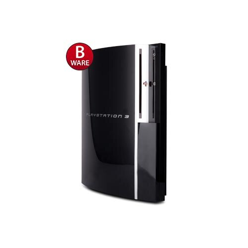 PS3 Konsole Fat 80 GB Festplatte Modell Nr. Cechk04 in Schwarz ohne alles #8S (B-Ware)