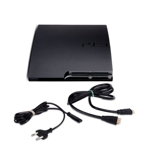 PS3 Konsole Slim 120 GB Modell Nr. Cech-2004A in Schwarz + HDMI + Netzteil