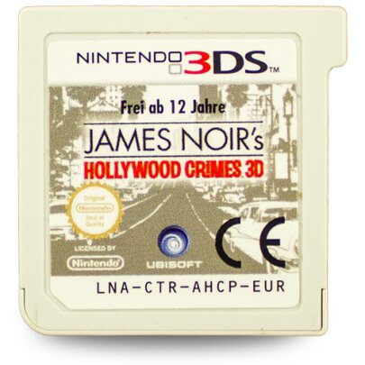 3DS Spiel JAMES NOIR´S HOLLYWOOD CRIMES 3D #B