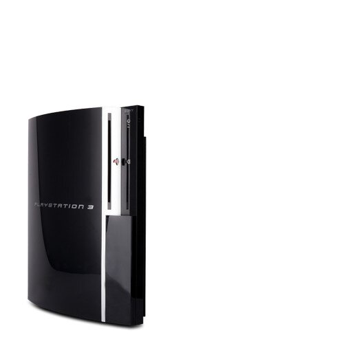 PS3 Konsole Fat 40 GB Festplatte Modell Nr. Cechh03 in Schwarz ohne alles