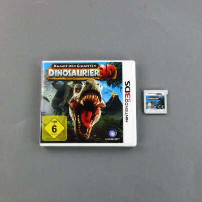 3DS Spiel Kampf Der Giganten - Dinosaurier 3D