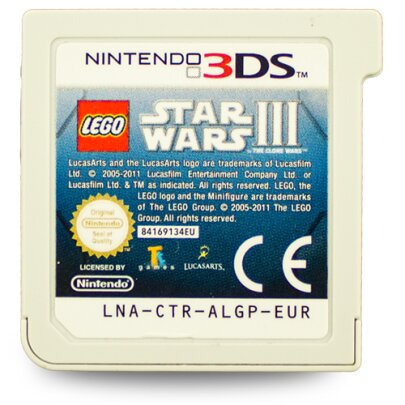 3DS Spiel Lego Star Wars III - The Clone Wars #B