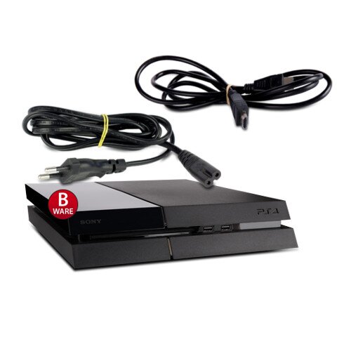 PS4 Konsole - Modell Cuh-1216B 1TB in Schwarz (B-Ware) #36B + Stromkabel + HDMI