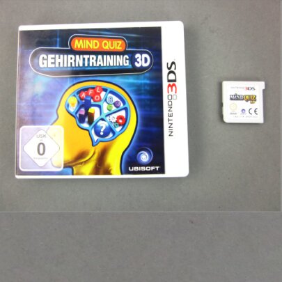 3DS Spiel Mind Quiz - Gehirntraining 3D