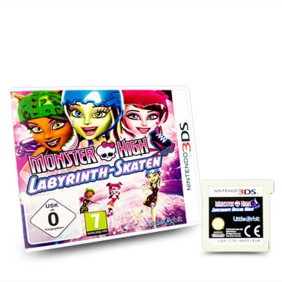 3DS Spiel Monster High - Labyrinth - Skaten