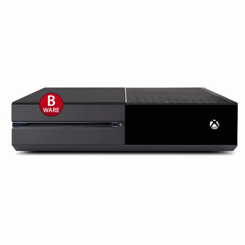 Xbox One Konsole mit 500 GB Festplatte ohne Kabel ohne alles in Schwarz (B-Ware)#50B
