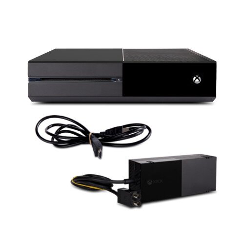 Xbox One Konsole mit 1 TB Festplatte in Schwarz + HDMI + Netzkabel