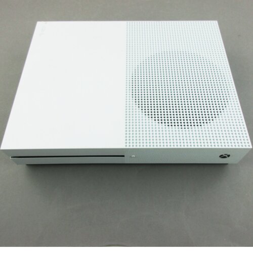 XBox One S Konsole weiß mit 500 GB Festplatte + HDMI + Netzstecker + Controller in weiss + Spiel Assassins Creed Origins