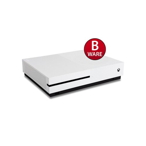Xbox One S Konsole mit 500 GB Festplatte ohne Kabel ohne alles in Weiss (Model 1681) (B-Ware)