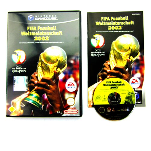 Gamecube Spiel Fifa Fussball Weltmeisterschaft 2002 + Spielmatte