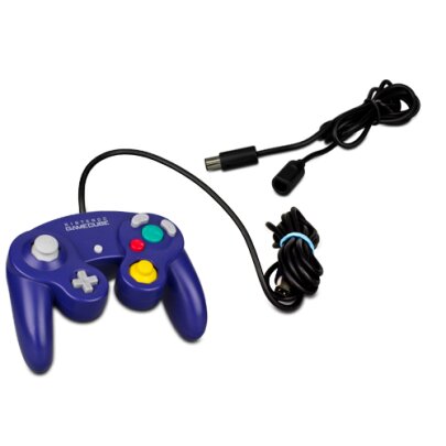 Original Nintendo Gamecube Controller Lila Purple +...