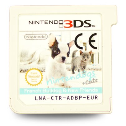 3DS Spiel NINTENDOGS + CATS - FRANZÖSISCHE BULLDOGE...