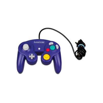 Original Nintendo Gamecube Pad - Controller in Purple / Lila
