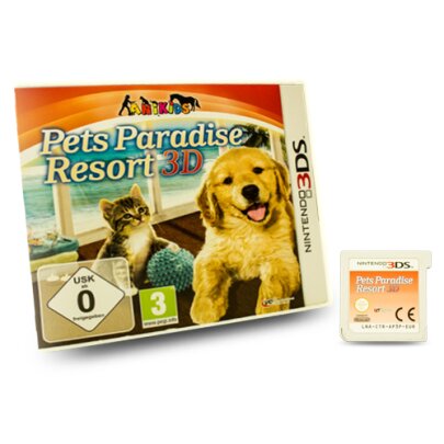3DS Spiel Pets Paradise Resort 3D