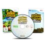 Nintendo Wii Konsole in Schwarz (B-Ware) #10 + alle Kabel + Nunchuk + Fernbedienungen + Spiel Animal Crossing Lets Go To The City