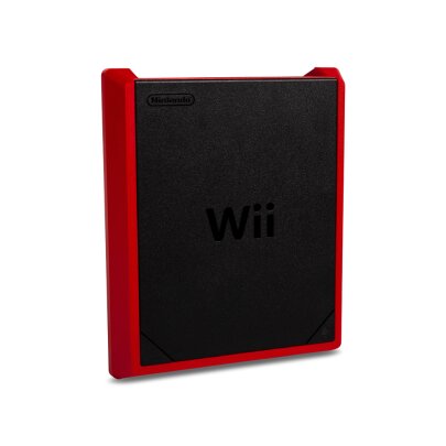 Nintendo Wii Mini Konsole ohne alles in Rot / Schwarz -...
