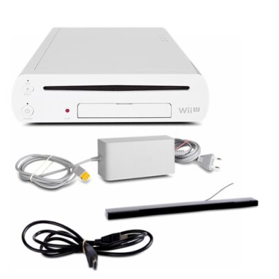 Nintendo Wii U Konsole 8 GB Flashspeicher in Weiss + alle...
