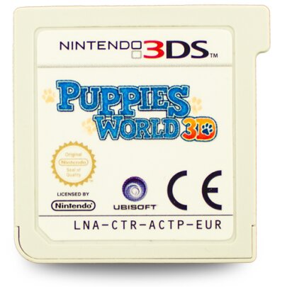 3DS Spiel PUPPIES WORLD 3D #B