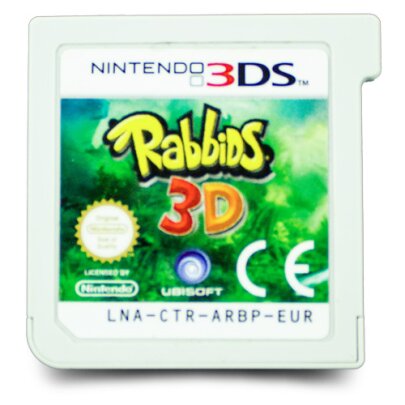 3DS Spiel RABBIDS 3D #B