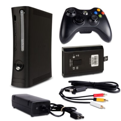 Xbox 360 Konsole Trinity 10,83A Slim #4 + 250 GB + Kabel...