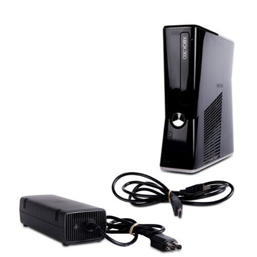 Xbox 360 Konsole Trinity 10,83A Slim Edition in Schwarz #4 + Ladekabel + HDMI + 500 GB Speicher