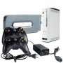 Xbox 360 Konsole 12,1A Fat Weiss #3+ 60Gb + HDMI +Ladekabel +2 Controller Schwarz