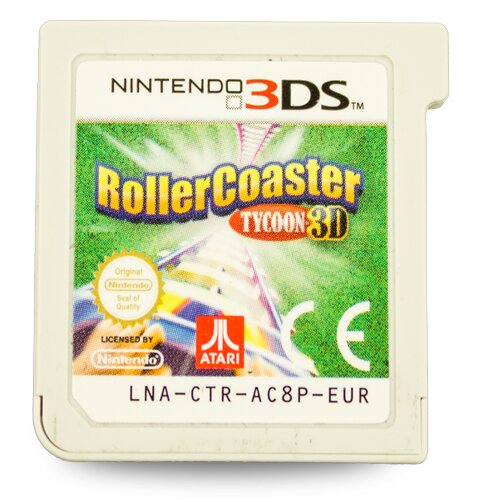 3DS Spiel ROLLERCOASTER TYCOON 3D #B