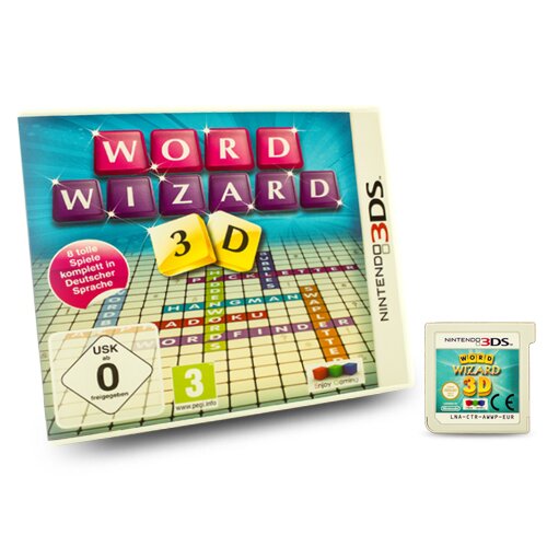 3DS Spiel Word Wizard 3D