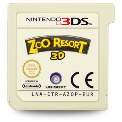 3DS Spiel ZOO RESORT 3D #B