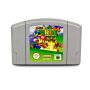 N64 - Nintendo 64 Konsole in Schwarz mit allen Kabeln + Spiel Super Mario 64