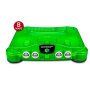 Nintendo 64 - N64 Konsole ohne alles Transparent Grün als Ersatz (B-Ware) #461B