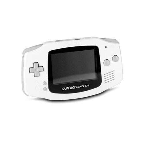 Gameboy Advance Konsole in Weiss / White #43A