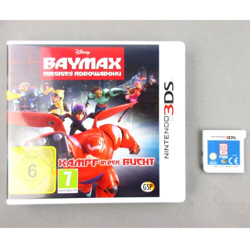 3DS Spiel Disney Baymax Riesiges Robowabohu - Kampf in der Bucht