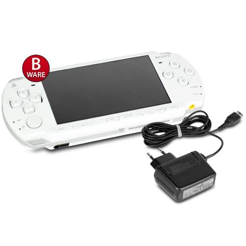 Sony Playstation Portable - PSP 2004 Slim & Lite Konsole in Weiss / White #21B + Ladekabel